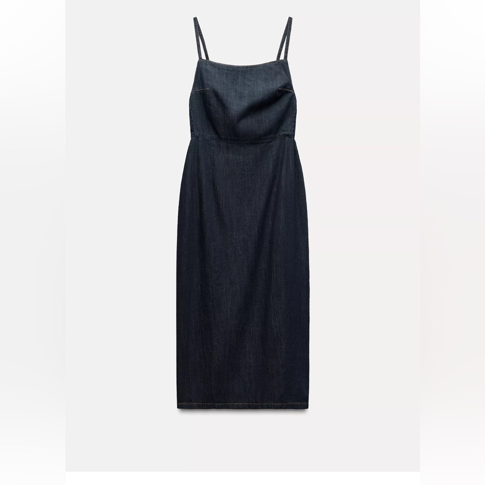 Dark Blue Denim Dress